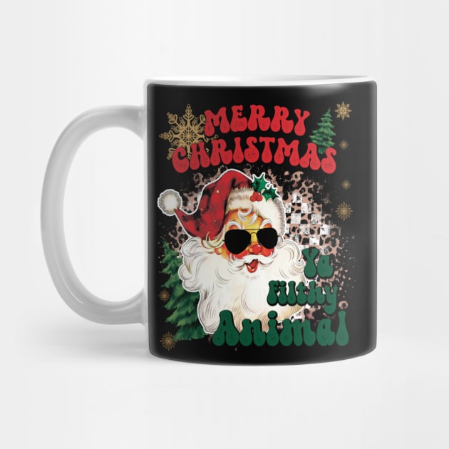 Merry Christmas Ya Filthy Animal by MZeeDesigns